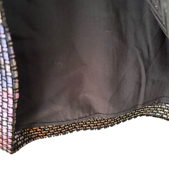 Free People Diamonds Are Forever Shimmer Metallic Mod Shift Cocktail Party Dress - Picture 10 of 12